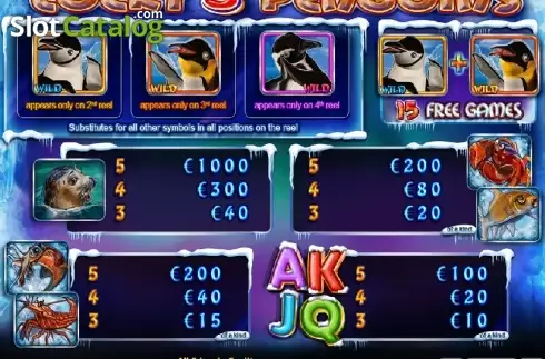 Скрин6. Lucky 3 Penguins слот