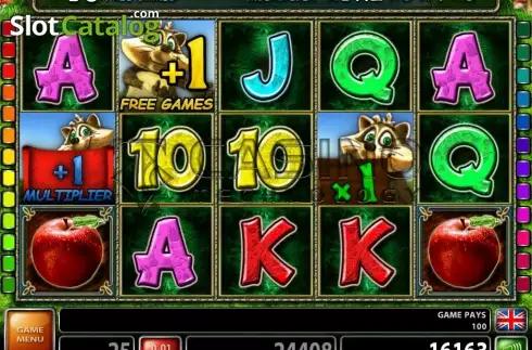 Скрин3. Lucky Racoon'S Luck слот