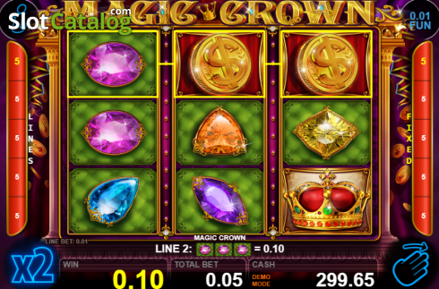 Скрин3. Magic Crown слот