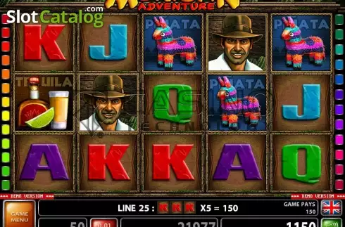 Скрин3. Mexican Adventure слот