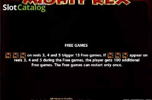Скрин8. Mighty Rex слот