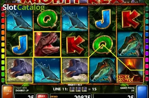 Скрин4. Mighty Rex слот