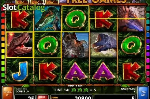 Скрин5. Mighty Rex слот