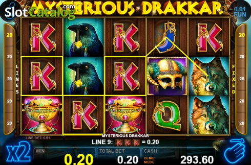 Скрин4. Mysterious Drakkar слот