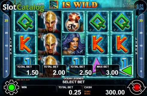 Скрин2. Ocean Legends слот