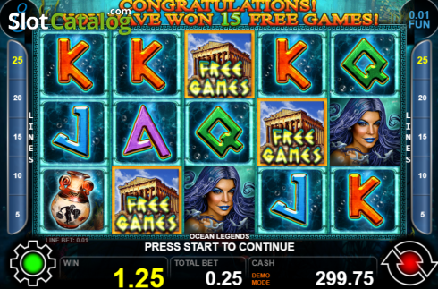 Скрин3. Ocean Legends слот