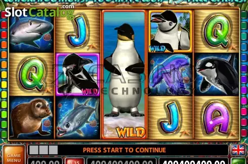 Скрин3. Penguin Party (Casino Technology) слот
