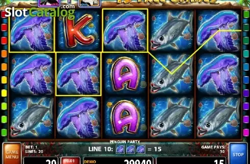Скрин5. Penguin Party (Casino Technology) слот