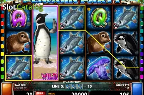 Скрин6. Penguin Party (Casino Technology) слот