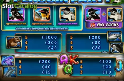 Скрин8. Penguin Party (Casino Technology) слот