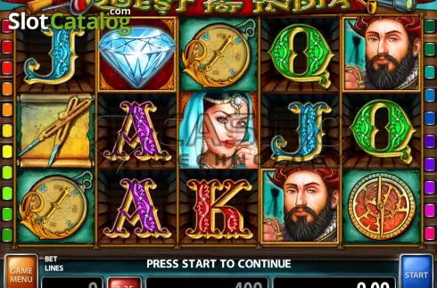 Скрин2. Quest For India слот