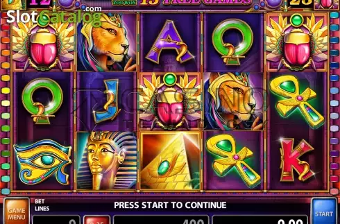 Скрин3. Scarab King слот