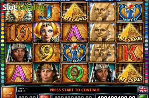 Скрин2. Secrets Of Giza слот