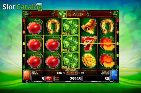 Скрин7. Lucky Clover (CasinoTechnology) слот