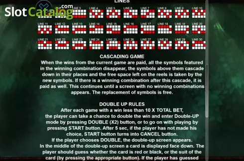 Скрин7. Dark Woods слот