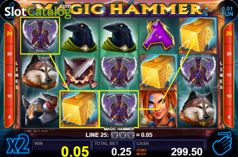 Скрин4. Magic Hammer слот