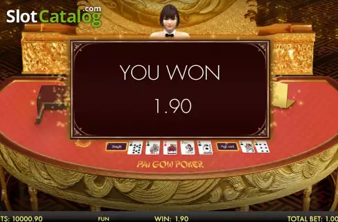 Скрин3. Pai Gow Poker Heads-Up 2D слот