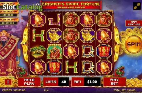 Скрин2. Caishen's Divine Fortune слот