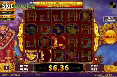 Скрин3. Caishen's Divine Fortune слот