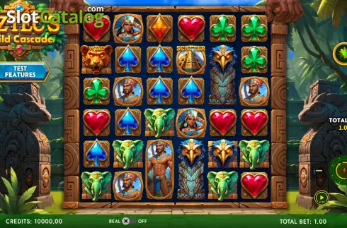 Скрин2. Aztec's Wild Cascade слот