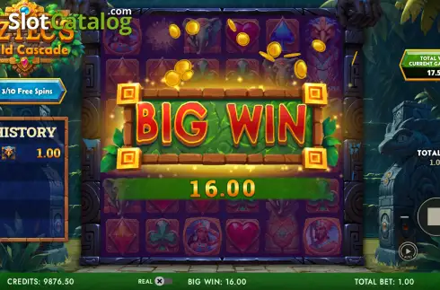 Скрин3. Aztec's Wild Cascade слот