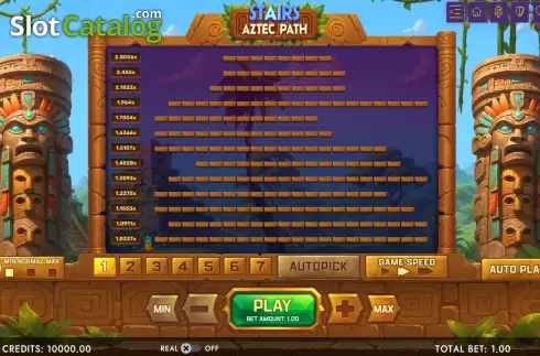 Скрин2. Stairs – Aztec Path слот