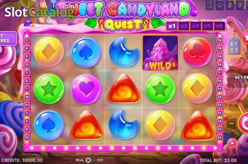 Скрин2. Sweet Candyland Quest слот