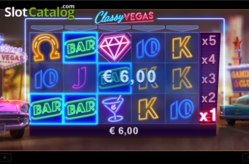 Скрин3. Classy Vegas слот
