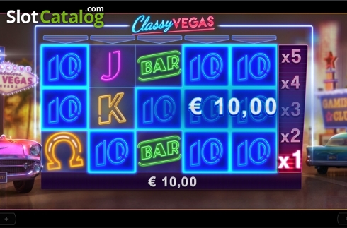 Скрин4. Classy Vegas слот