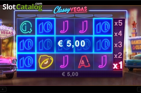 Скрин5. Classy Vegas слот