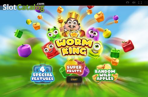 Скрин2. Worm King слот