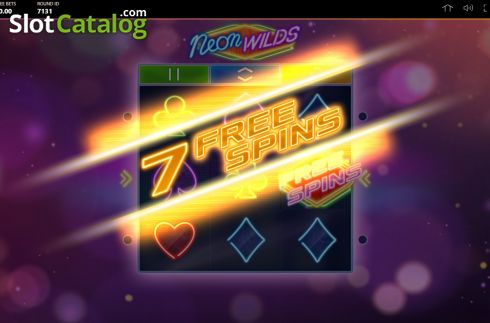 Скрин4. Neon Wilds слот