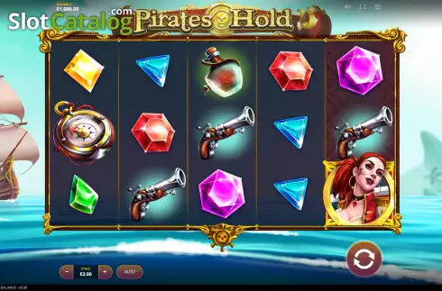 Скрин2. Pirates Hold слот