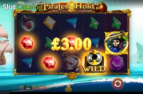 Скрин3. Pirates Hold слот