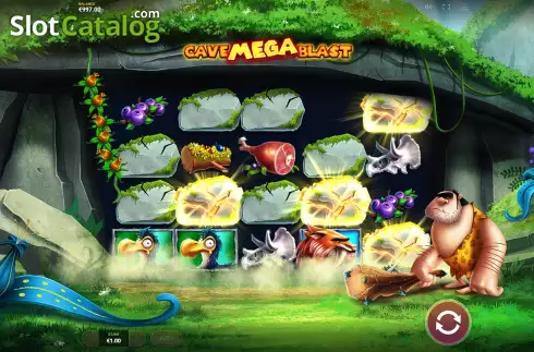 Скрин3. Cave Mega Blast слот