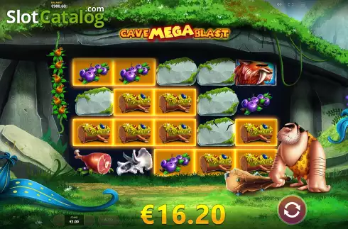 Скрин8. Cave Mega Blast слот