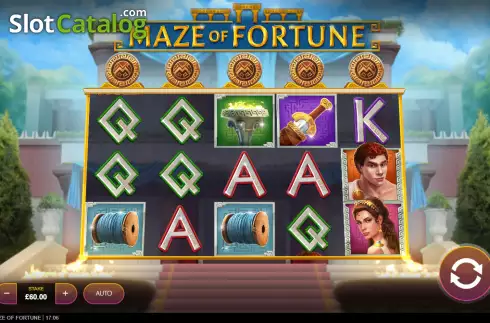 Скрин2. Maze of Fortune слот