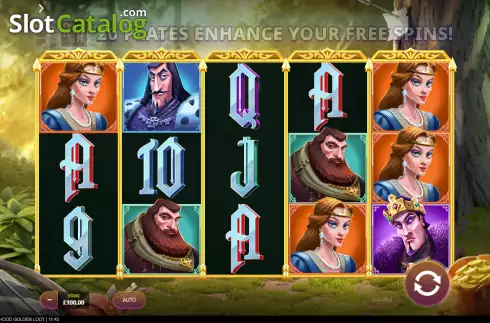 Скрин2. Robin Hood Golden Loot слот
