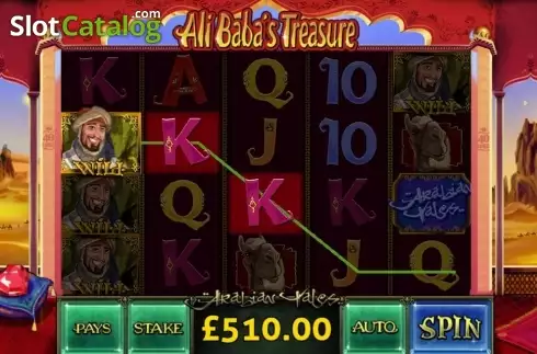 Скрин7. Ali Baba's Treasure слот