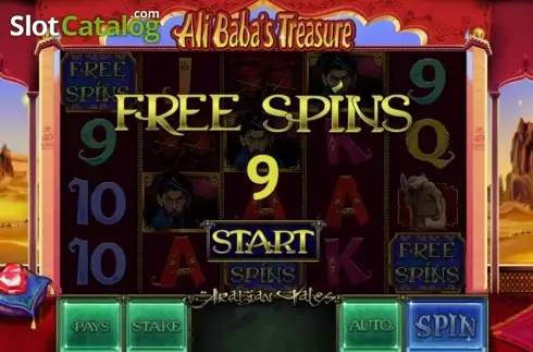 Скрин8. Ali Baba's Treasure слот