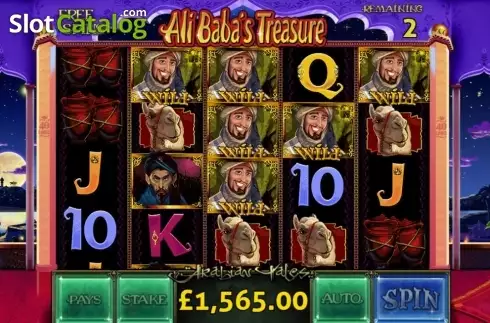 Скрин9. Ali Baba's Treasure слот