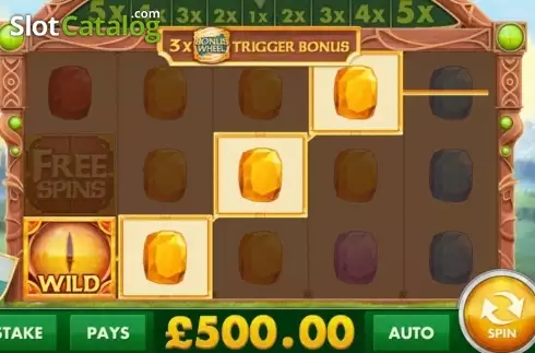 Скрин7. Dragons Wild слот