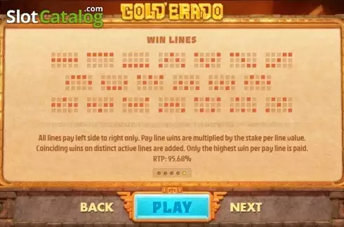 Скрин4. Gold'Erado слот