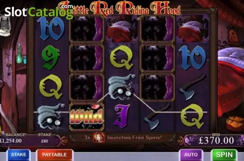 Скрин8. Little Red Riding Hood (Cayetano Gaming) слот