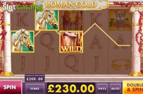 Скрин7. Roman Gold слот