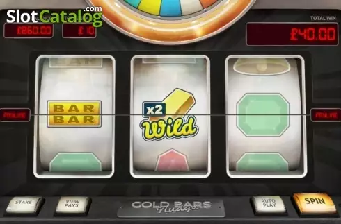 Скрин9. Gold Bars Nudge слот