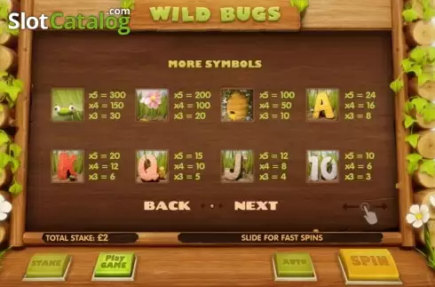 Скрин3. Wild Bugs слот
