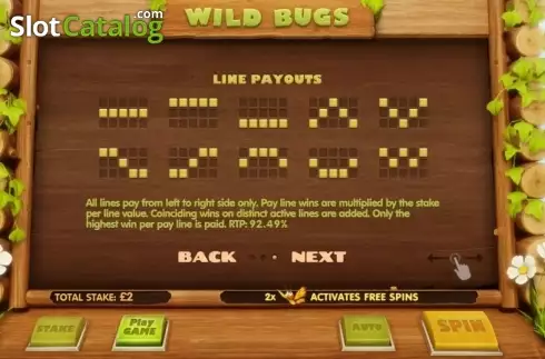 Скрин4. Wild Bugs слот