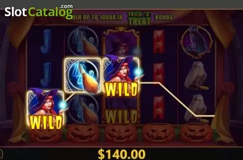 Скрин3. Trick 'O' Treat слот
