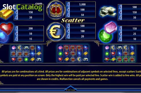 Скрин6. Kings of Jewels слот